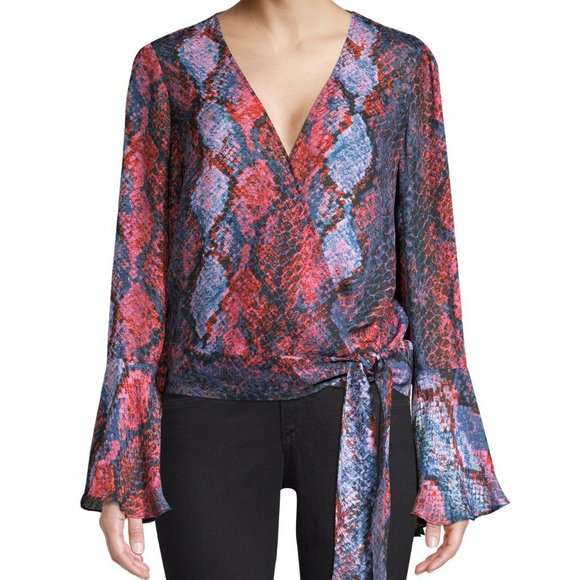 Parker Tops - Parker Isabella Silk Wrap Top